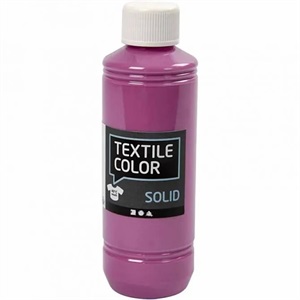 Textil Solid, fuchsia, överdrag, 250 ml